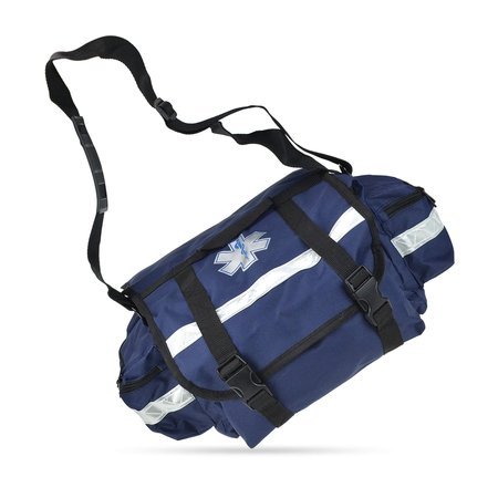 DEALMED First Responder Trauma Bag, Medium, Blue, Ea. 787231